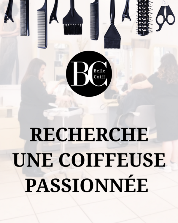 Nous recrutons ✂️